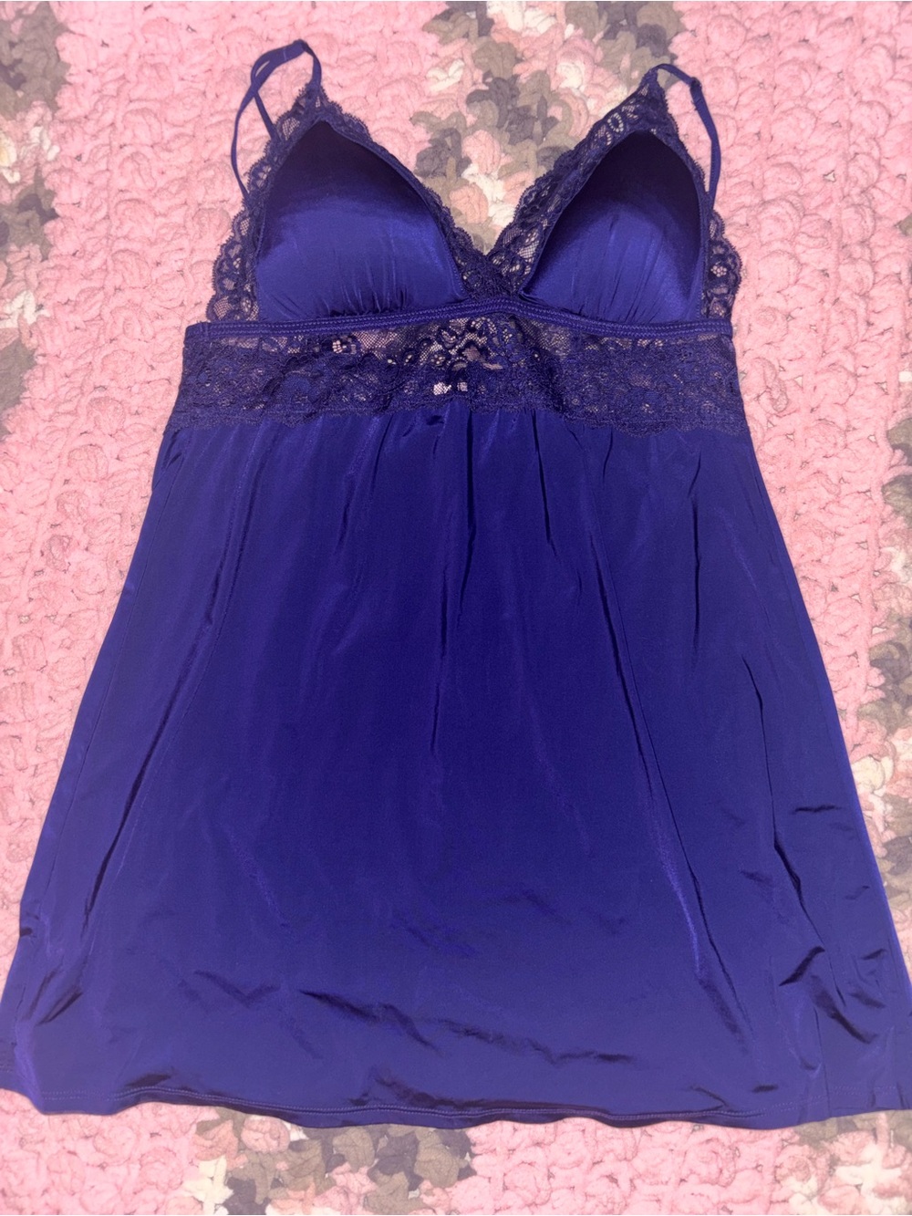 La Senza Indigo lingerie babydoll top